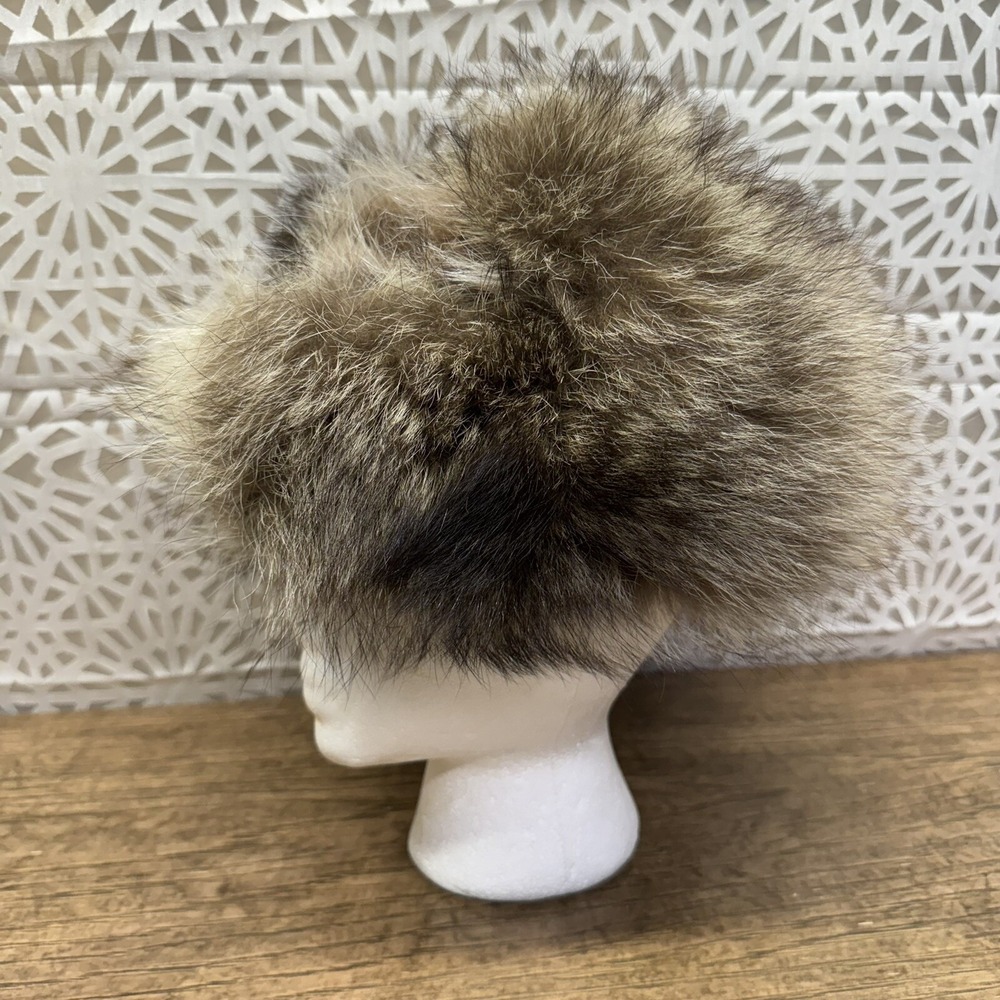 Vintage Brown Fur Women's‎ Trapper Hat - Picture 6 of 11